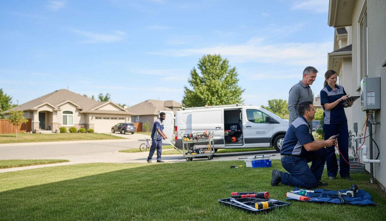 Tankless water heater service in Windsor, VT